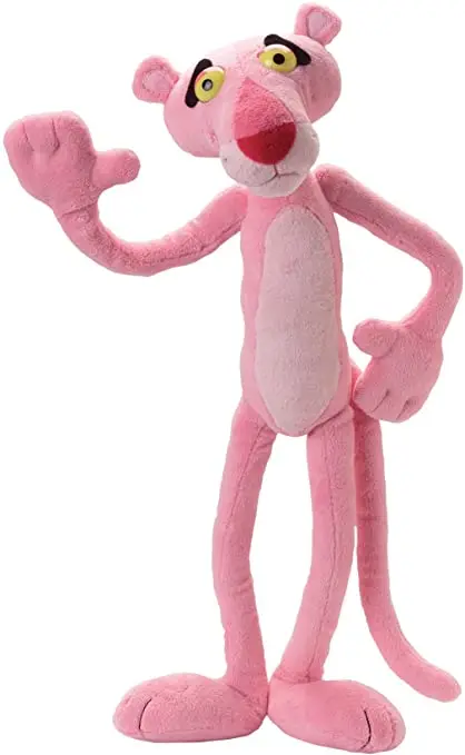Peluche Pantera Cor de Rosa 30cm e 50cm Descubra o Peluche Pantera Cor de Rosa disponível em 30 cm e 50 cm. Macio, com Certificado CE e perfeito para fãs da icónica série de animação. Ideal para oferecer ou colecionar.