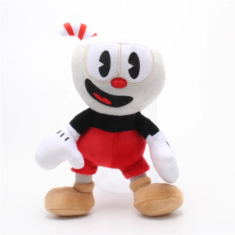 Peluche Cuphead - Série do Cuphead 25cm - Bonecos de Peluche do Cuphead Compre o Peluche Cuphead da Série do Cuphead com 25cm. Um peluche macio, com Certificado CE, ideal para fãs de Cuphead, videojogos e crianças com mais de 3 anos.