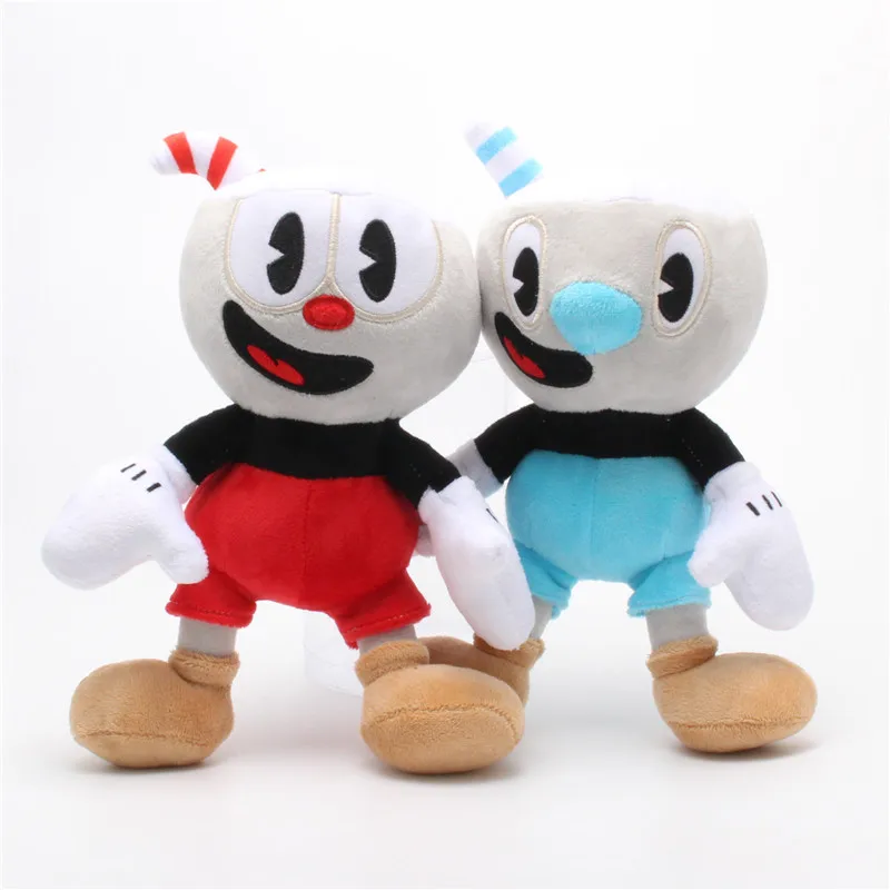 Peluche Mugman - Série do Cuphead 25cm - Bonecos de Peluche do Cuphead Descubra o Peluche Mugman da Série do Cuphead com 25cm. Um peluche macio, com Certificado CE, ideal para fãs de Cuphead, videojogos e crianças com mais de 3 anos.