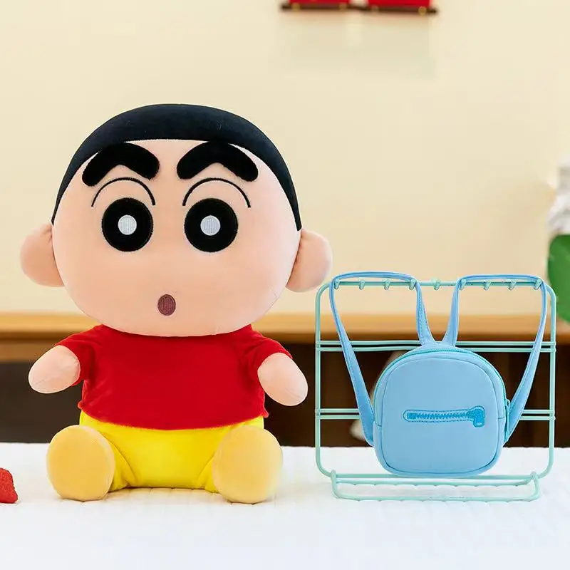 Peluche Shin Chan - Peluche Infantil de Anime 22, 30 e 40 cm Descubra o Peluche Shin Chan disponível em 22, 30 e 40 cm. Um peluche infantil macio, com Certificação CE, perfeito para fãs de anime e para oferecer em qualquer ocasião.