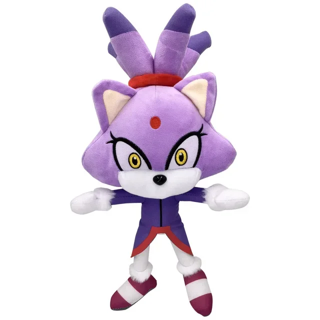 Descubra o Peluche Blaze the Cat – Sonic 35cm. Macio, detalhado e certificado CE, é o presente perfeito para fãs de Sonic, videojogos e aventuras. Ideal para crianças e colecionadores.