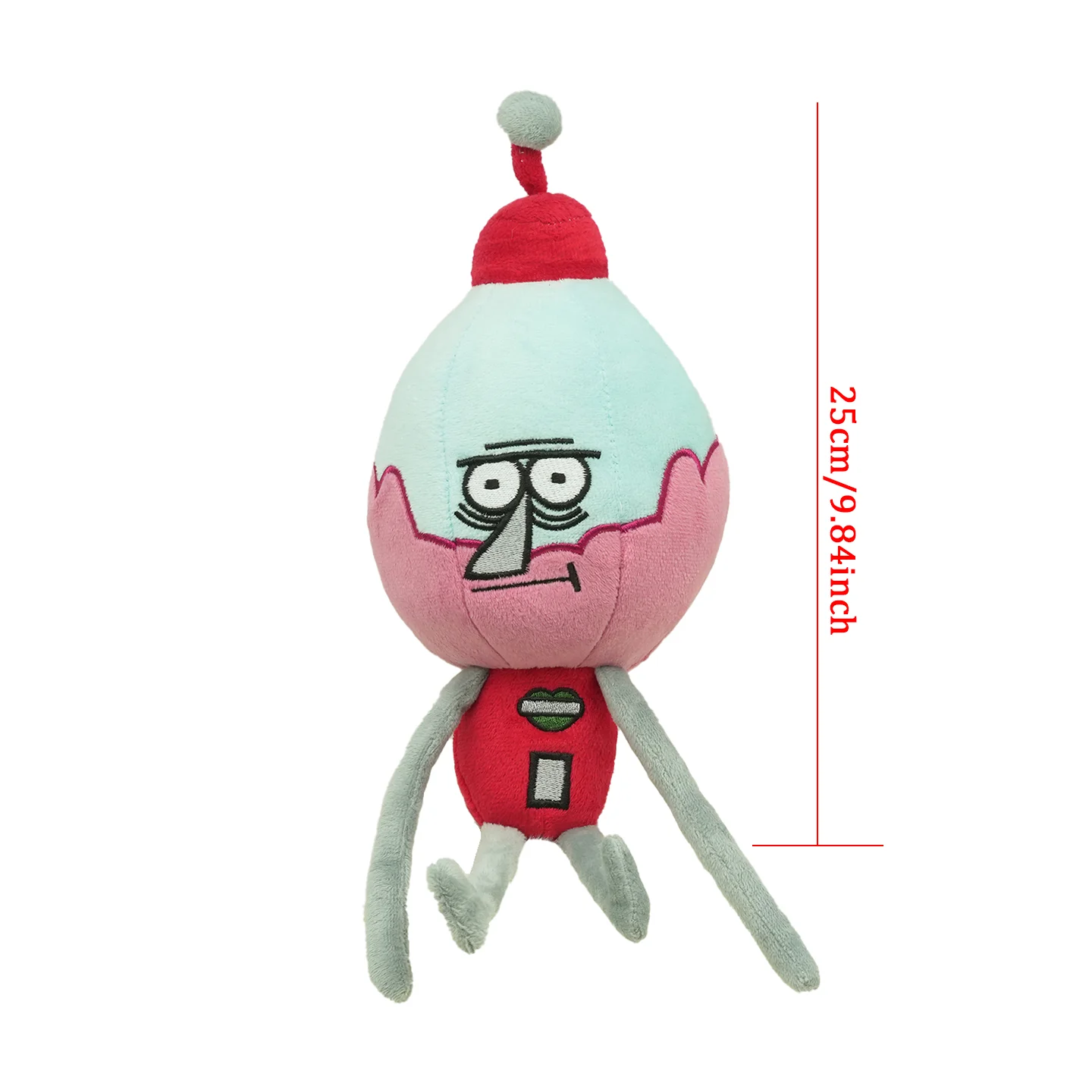 Peluche Benson - Regular Show 25cm - Peluches Cartoon Network Compra o Peluche Benson de Regular Show com 25cm. Um peluche macio, certificado CE e ideal para fãs da Cartoon Network, colecionadores e crianças +3 anos.