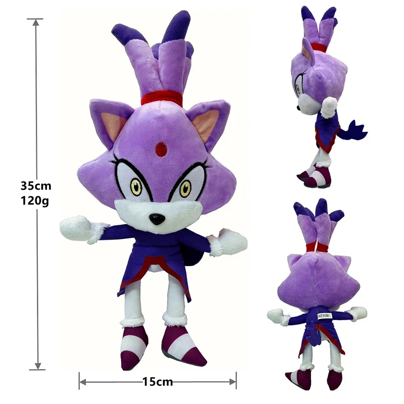 Peluche Blaze the Cat – Sonic 35cm - Peluche Infantil Sonic Descubra o Peluche Blaze the Cat – Sonic 35cm. Macio, detalhado e certificado CE, é o presente perfeito para fãs de Sonic, videojogos e aventuras. Ideal para crianças e colecionadores.