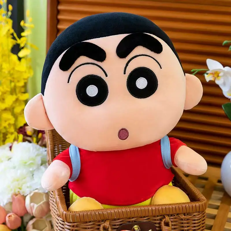Peluche Shin Chan - Peluche Infantil de Anime 22, 30 e 40 cm Descubra o Peluche Shin Chan disponível em 22, 30 e 40 cm. Um peluche infantil macio, com Certificação CE, perfeito para fãs de anime e para oferecer em qualquer ocasião.