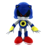 Descubra o Peluche Metal Sonic - Sonic 30cm. Macio, detalhado e certificado CE, é o presente perfeito para fãs de Sonic, videojogos e aventuras. Ideal para crianças e colecionadores.