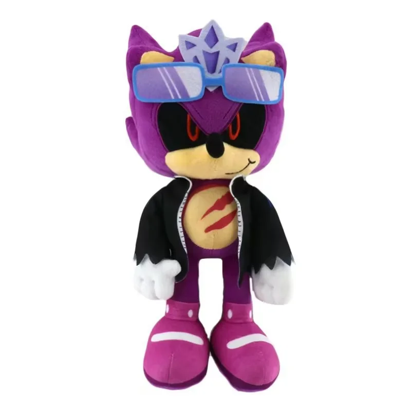 Descubra o Peluche Super Scourge - Sonic 30cm. Um peluche macio, detalhado e certificado CE, perfeito para fãs de Sonic, videojogos e aventuras. Ideal para oferecer!