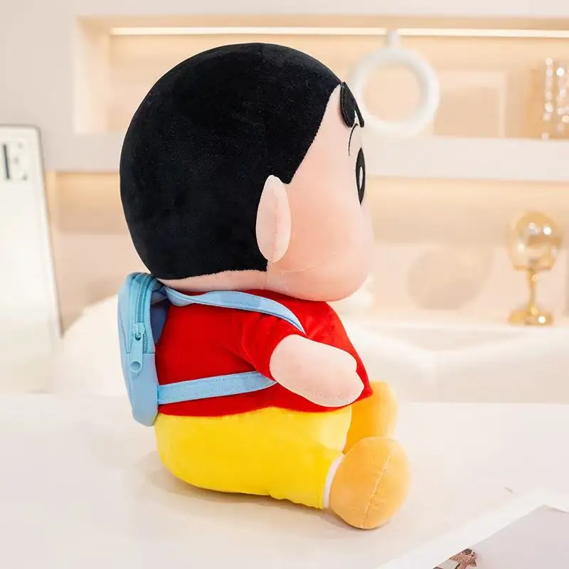 Peluche Shin Chan - Peluche Infantil de Anime 22, 30 e 40 cm Descubra o Peluche Shin Chan disponível em 22, 30 e 40 cm. Um peluche infantil macio, com Certificação CE, perfeito para fãs de anime e para oferecer em qualquer ocasião.