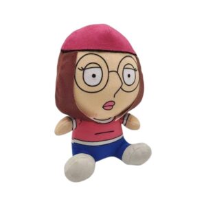 Peluche Meg Griffin de Family Guy com 20cm. Uma versão macia e divertida da icónica personagem para fãs da série. Compra online na Plushie.