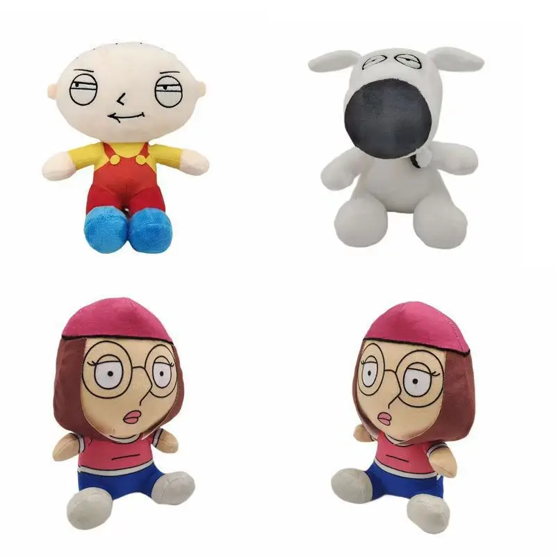 Peluche Stewie Griffin - Family Guy 20cm - Bonecos de Peluche da Série Family Guy Peluche Stewie Griffin de Family Guy com 20cm. Uma versão macia e divertida da icónica personagem para fãs da série. Compra online na Plushie.