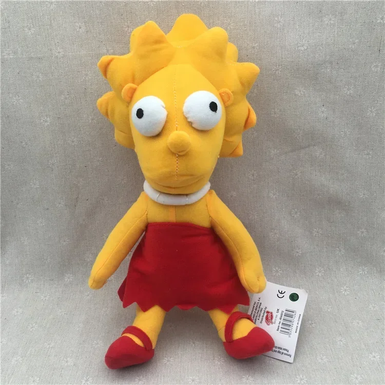 Peluche Lisa Simpson 33cm - Os Simpsons Peluche Lisa Simpson 33cm de Os Simpsons. Macio, divertido e perfeito para fãs da família de Springfield. Ideal para oferecer ou colecionar!