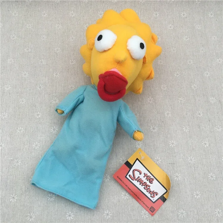 Peluche Maggie Simpson 28cm - Os Simpsons Peluche Maggie Simpson 28cm de Os Simpsons. Macio, divertido e perfeito para fãs da família Simpson. Ideal para oferecer ou completar a coleção.