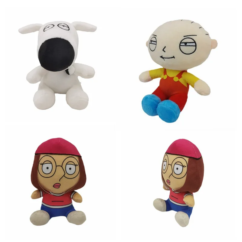 Peluche Stewie Griffin - Family Guy 20cm - Bonecos de Peluche da Série Family Guy Peluche Stewie Griffin de Family Guy com 20cm. Uma versão macia e divertida da icónica personagem para fãs da série. Compra online na Plushie.