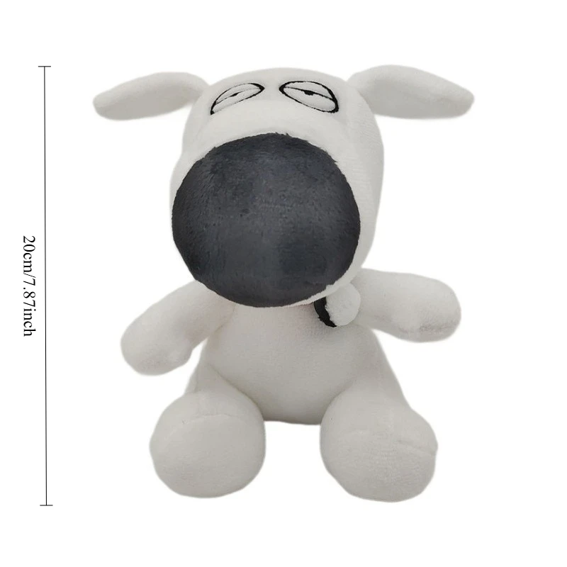 Peluche Brian Griffin - Family Guy 20cm - Bonecos de Peluche da Série Family Guy Peluche Brian Griffin de Family Guy com 20cm. Descobre este peluche macio da icónica personagem e adiciona-o à tua coleção. Compra online na Plushie.