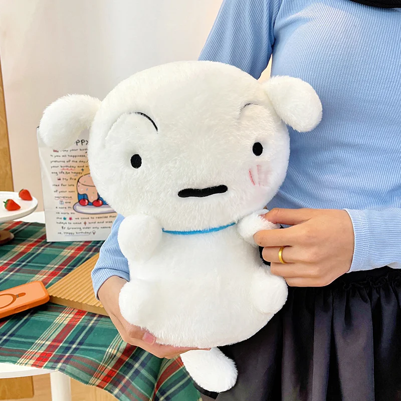 Peluche Floquito | Peluche Infantil do Shin Chan 30, 40 e 50 cm Compre o Peluche Floquito, o adorável cão de Shin Chan, disponível em 30, 40 e 50 cm. Um peluche infantil macio, com Certificação CE, ideal para fãs de anime e colecionadores.