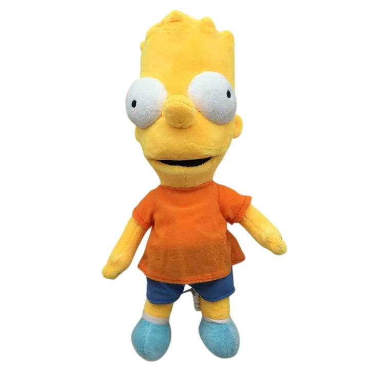 Compra o Peluche Bart Simpson de 30cm, o peluche infantil ideal para fãs dos Simpsons. Confortável, seguro e certificado CE. Encomenda já o teu!